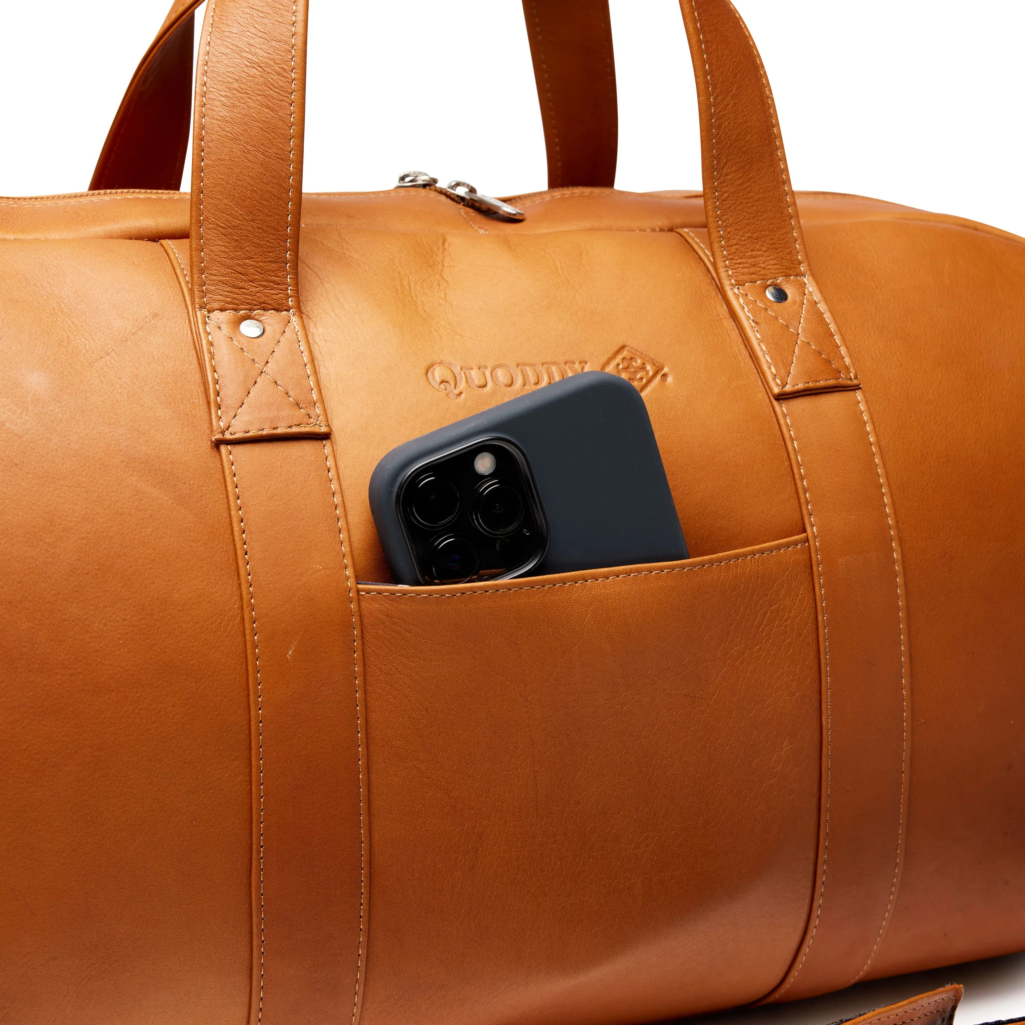 18" Overnight Duffle - Tan - Image 4
