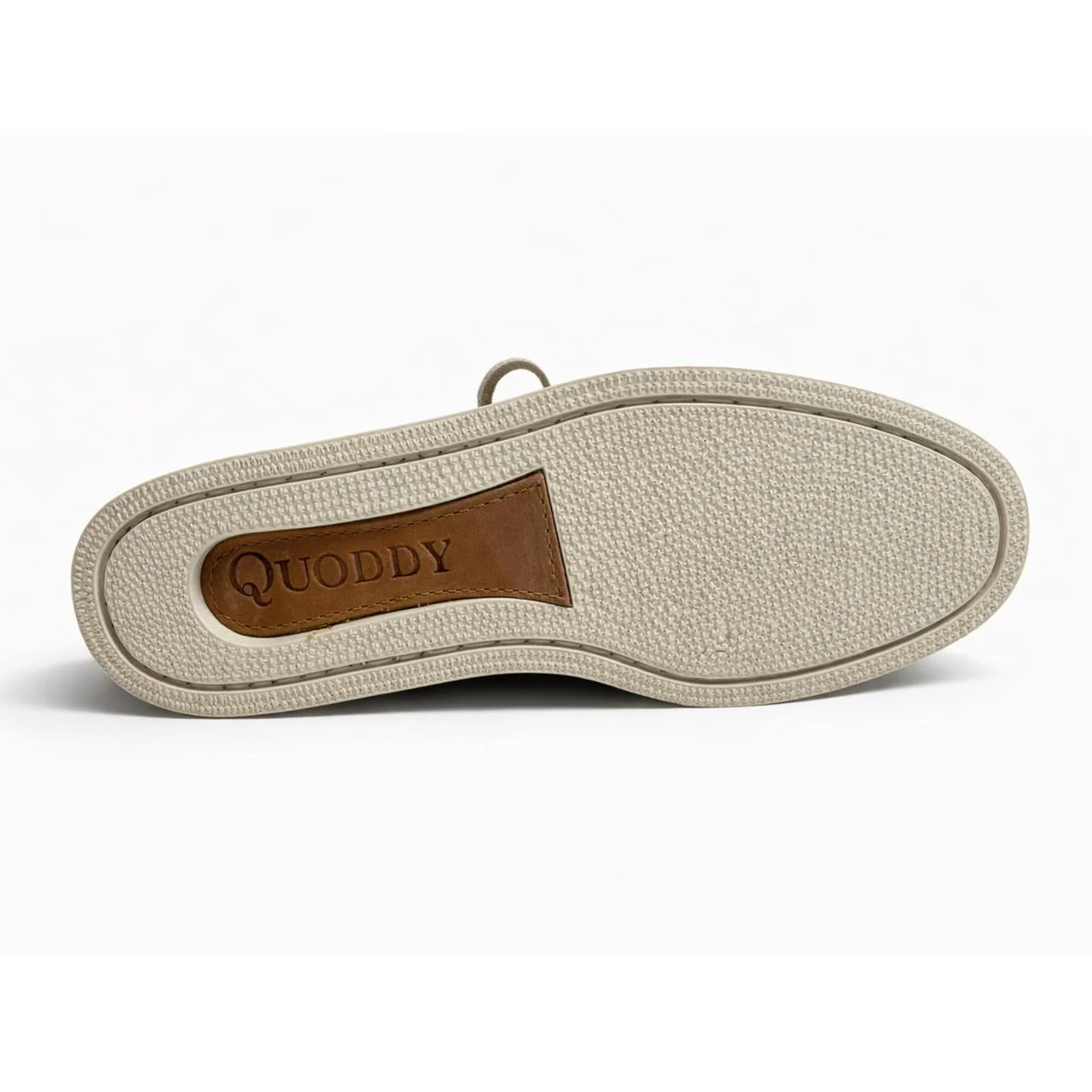 Men’s Blucher Shoe: Navy/White Suede - Image 2