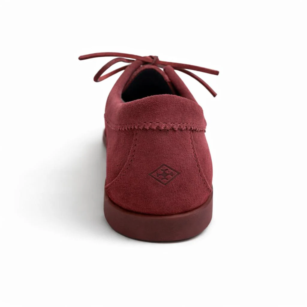 Men’s Blucher Shoe: Brick Suede - Image 3