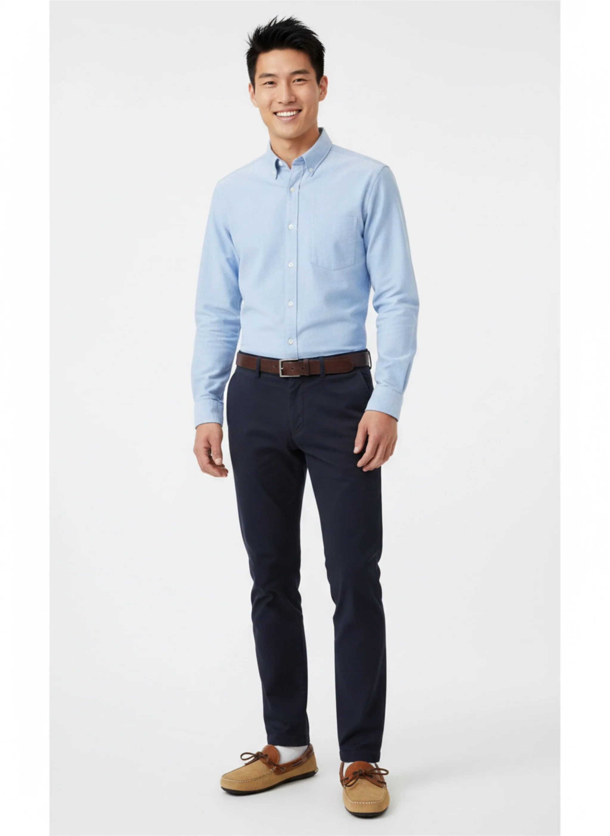 In Stock Men's Coolside: Cognac Suede - Image 4