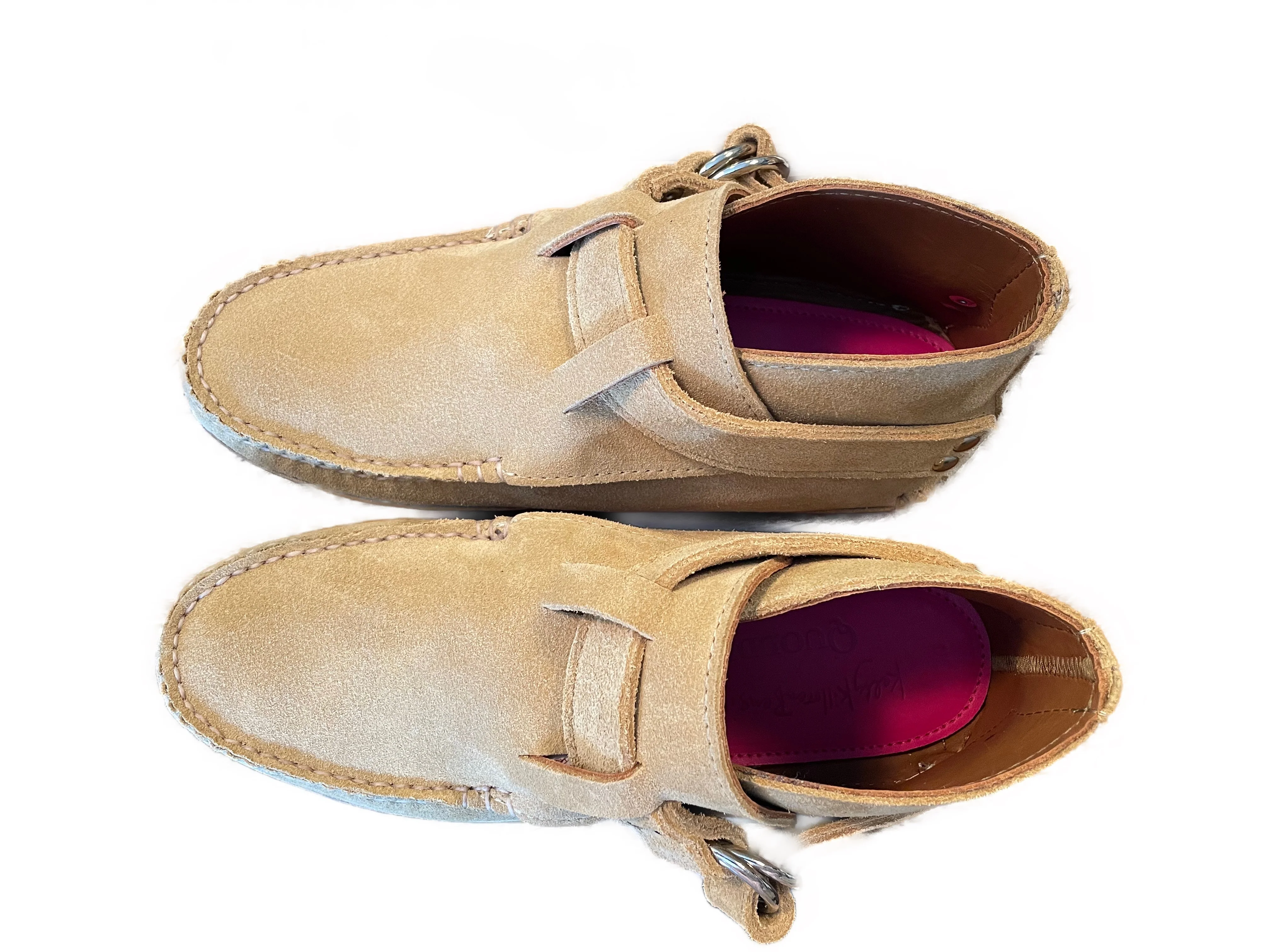 KKB Original Ring Boot - Sand Suede Leather Lined - Image 2