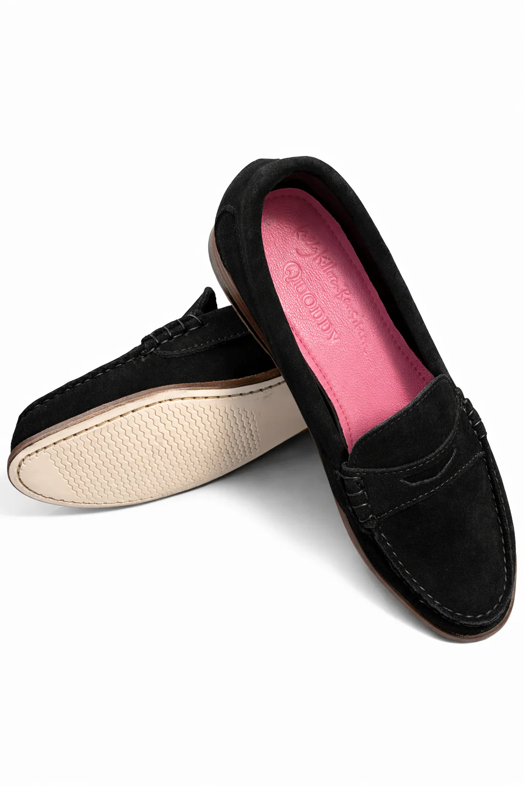 KKB Penny Loafer: Black Suede - Image 4