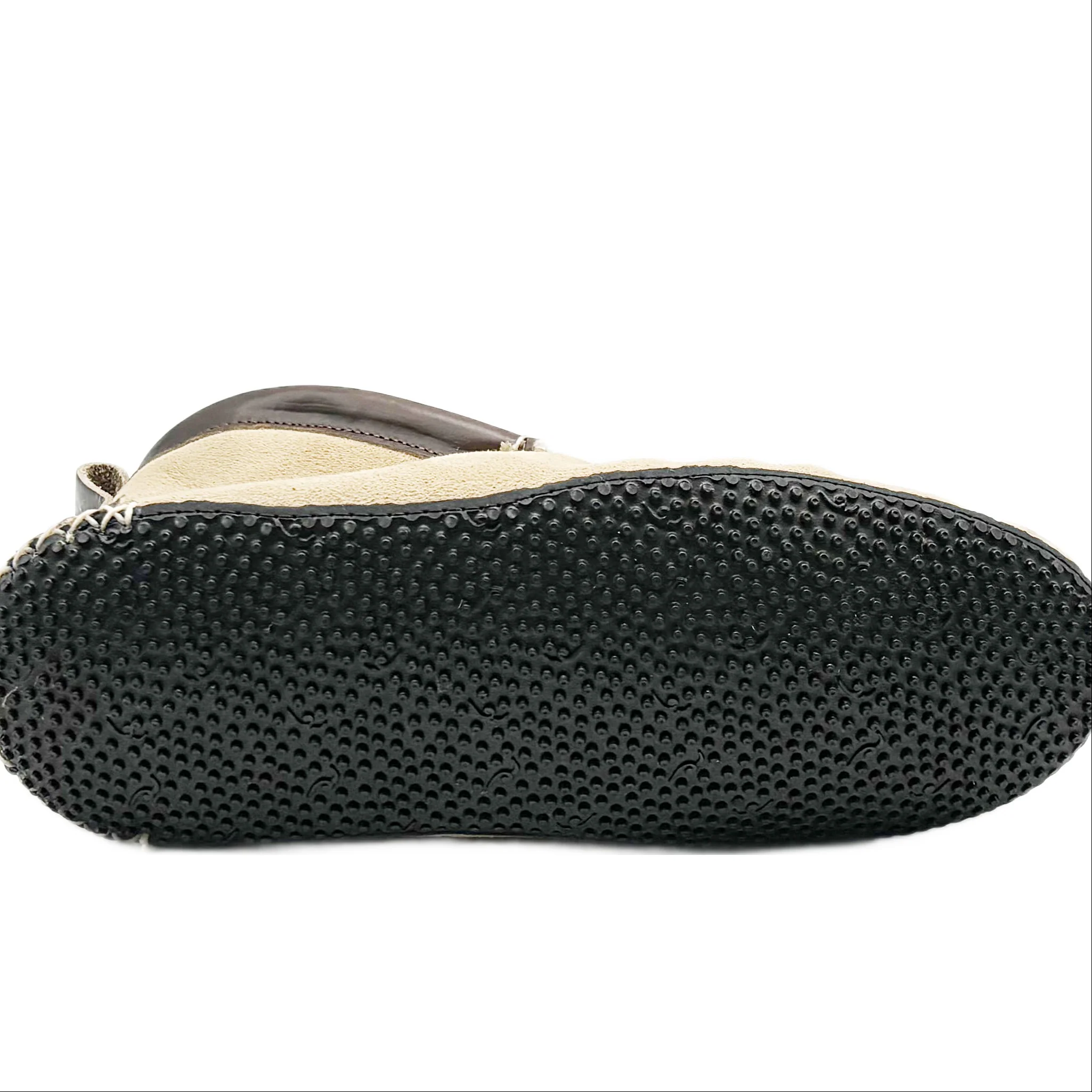 LE Women’s Dorm Boot Slipper: Green Plaid Chestnut - Image 3