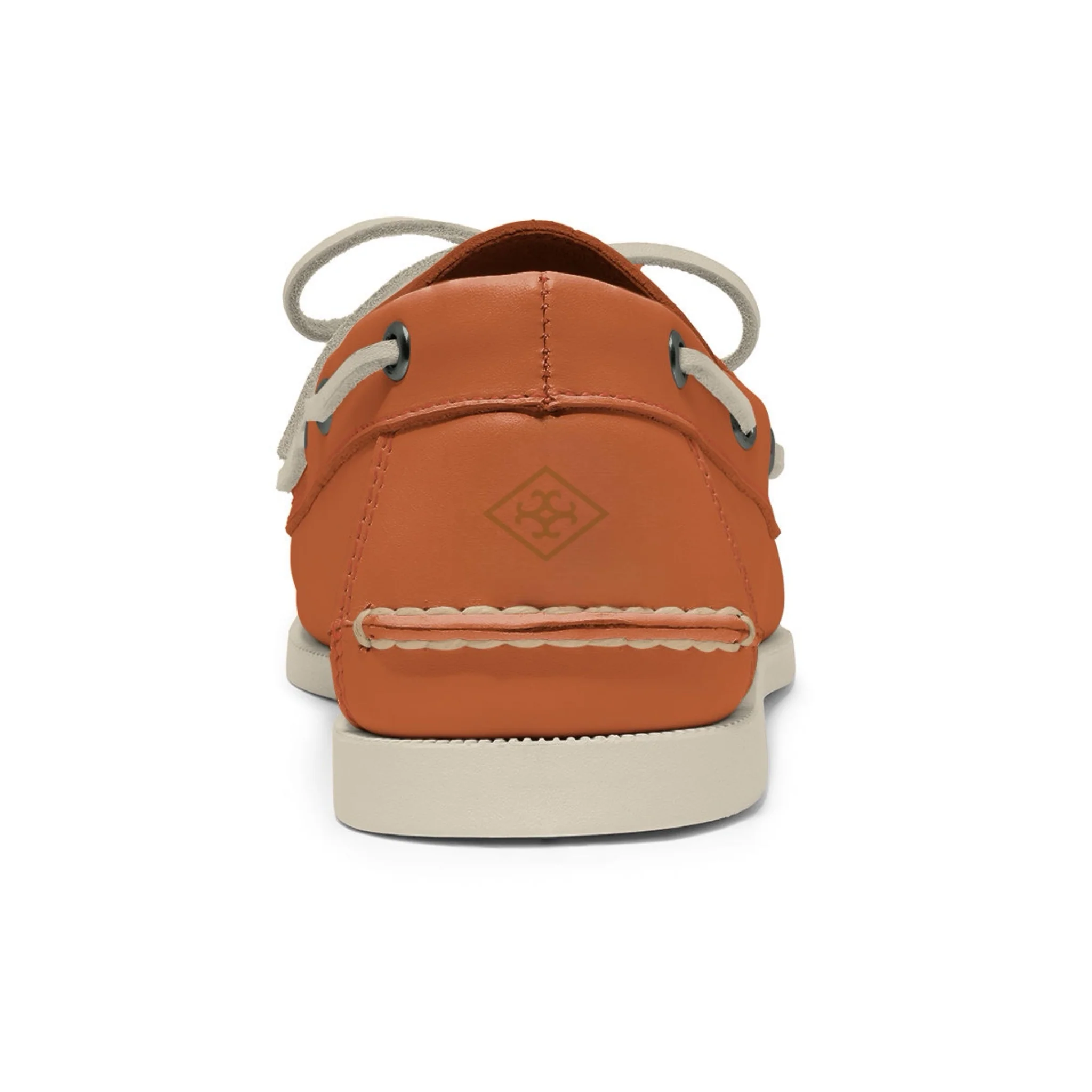 Men’s 2 Eyelet LE Boat Shoe: Coral - Image 3
