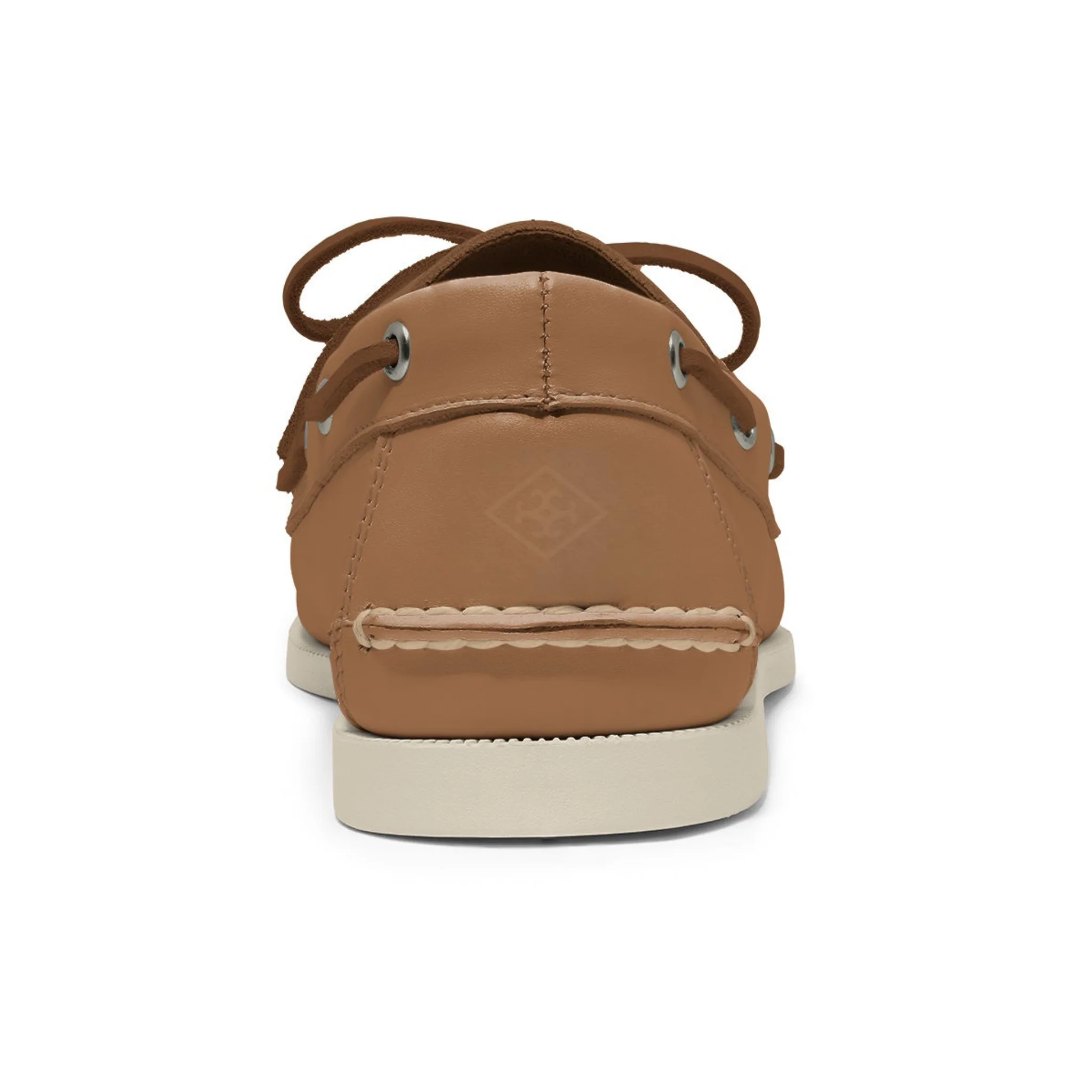 Men’s 2 Eyelet LE Boat Shoe: Tan - Image 3