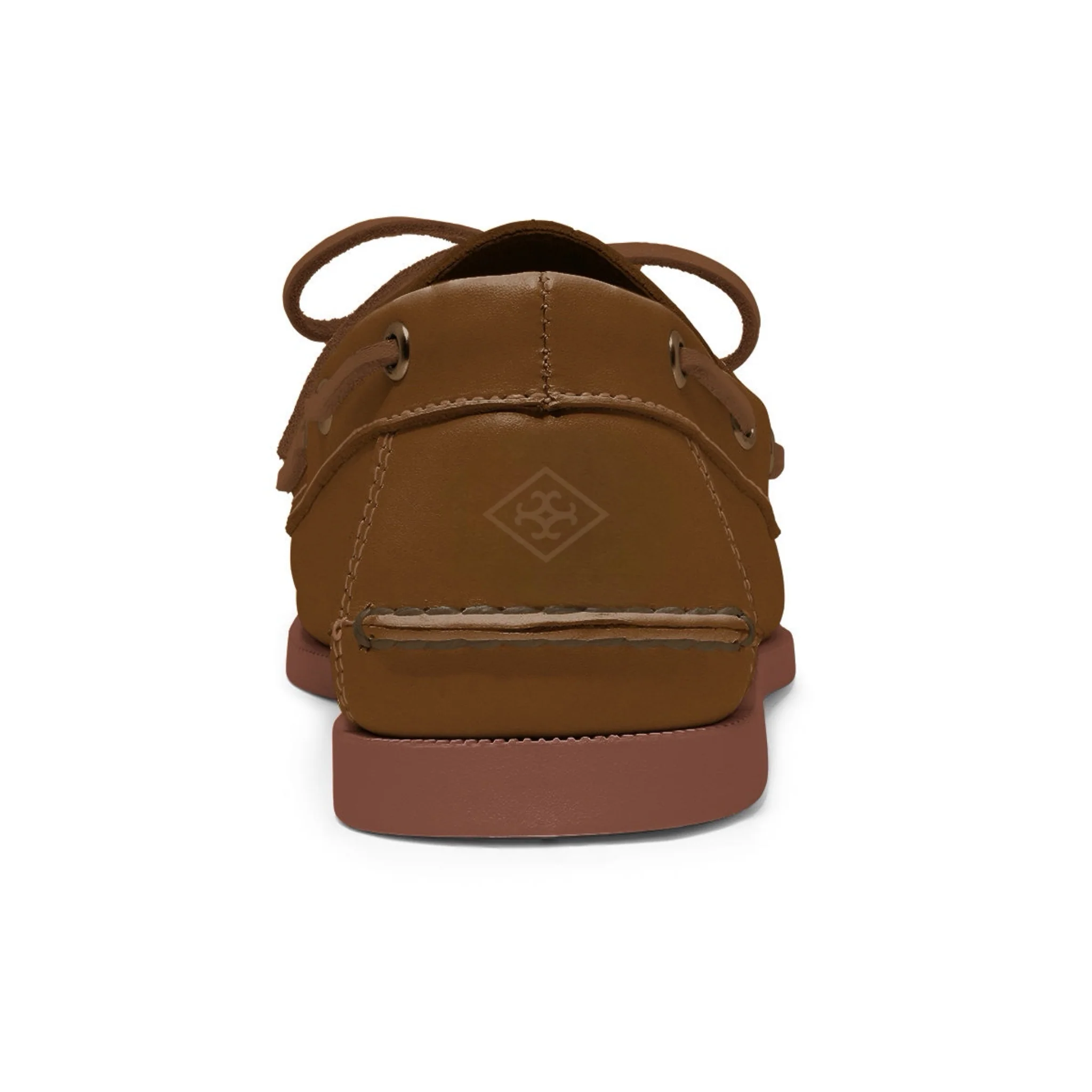 Men’s 2 Eyelet LE Boat Shoe: Whiskey Brick - Image 3