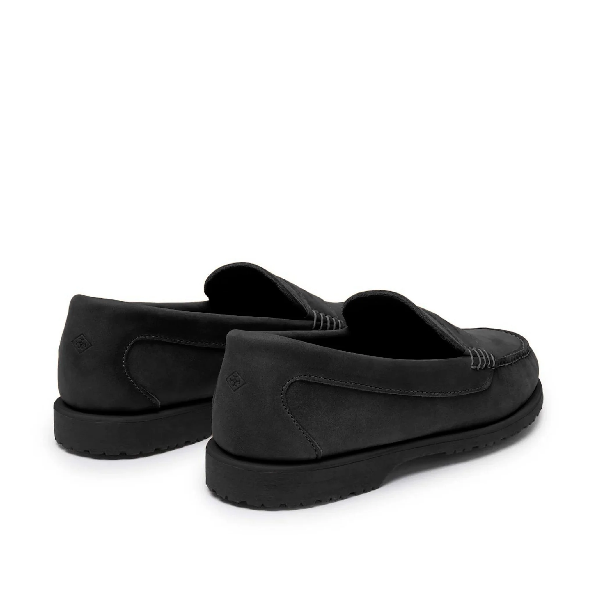 Men’s Penny Nubuck LE: Black - Image 3
