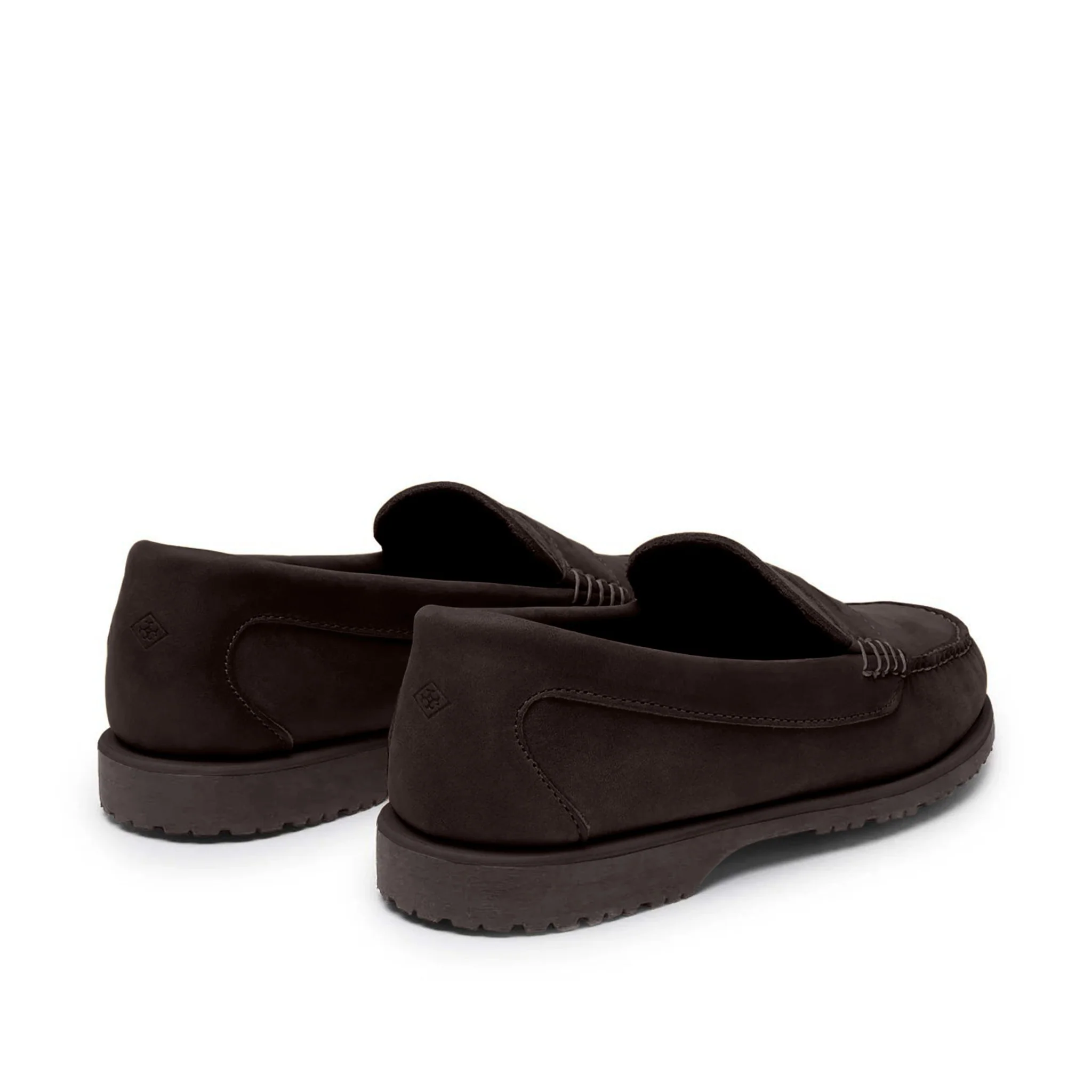 Men’s Penny Nubuck LE: Dark Brown - Image 3