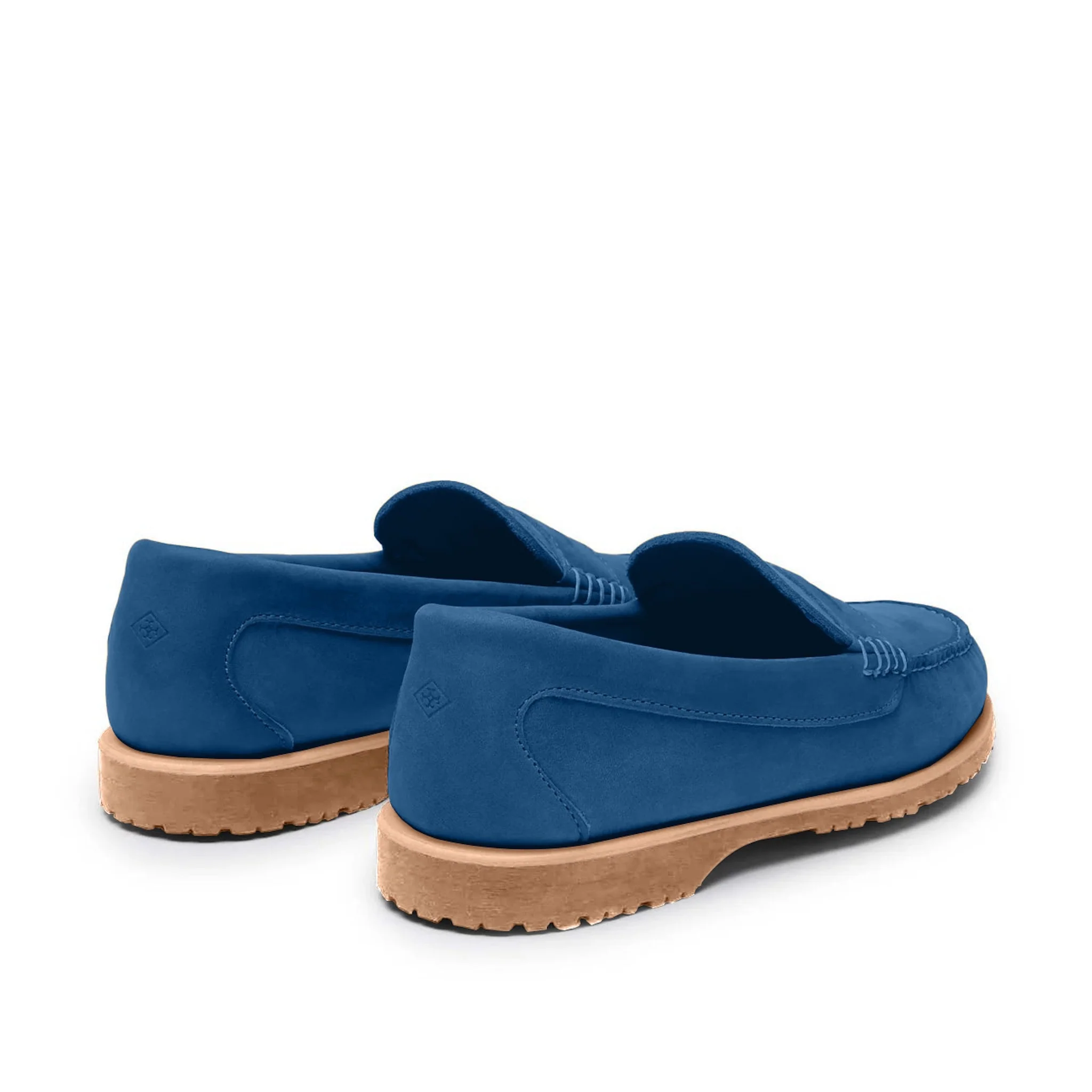 Men’s Penny Nubuck LE: Ocean Blue - Image 3
