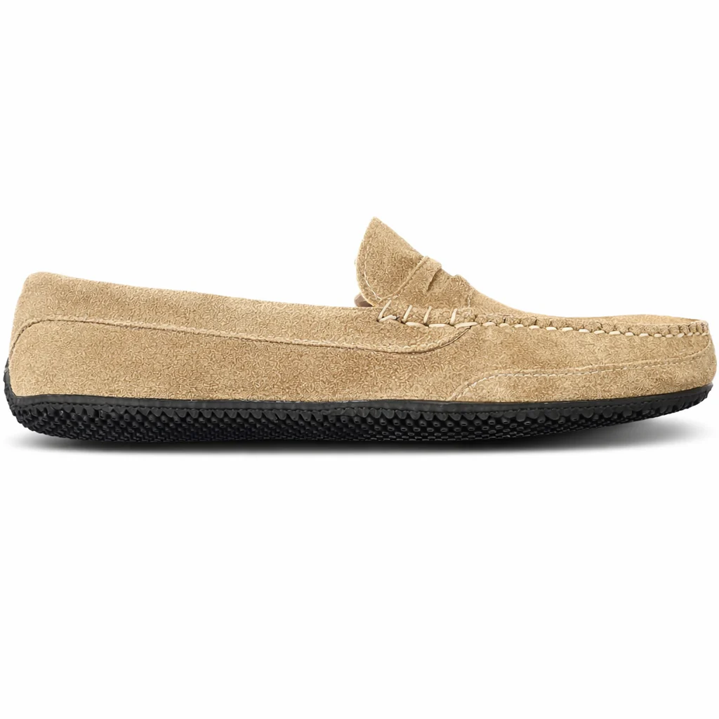 Men’s LE Vessel Driver: Mushroom Suede