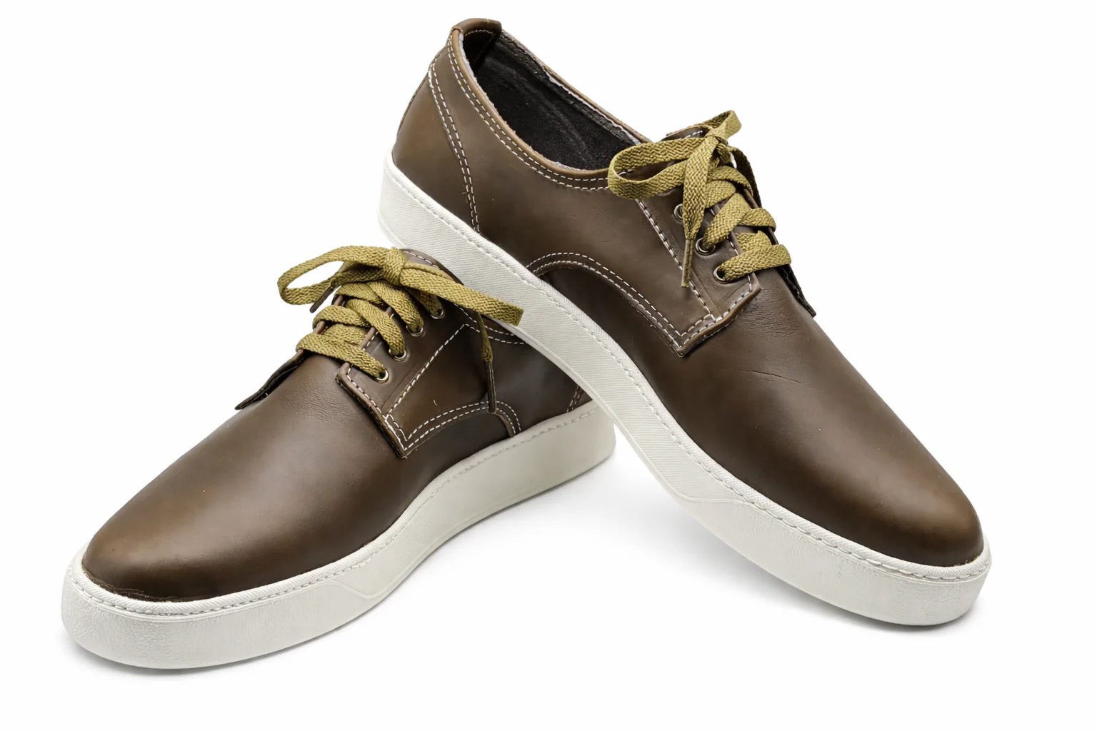 LE Men's Danny Lace - Horween Dark Olive - Image 5