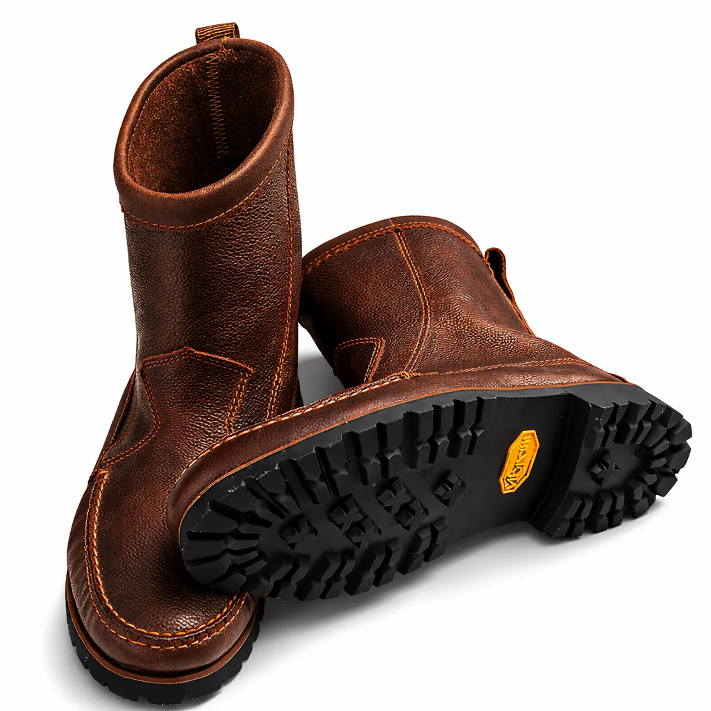 Men's Falmouth Pull On Boot - Pebble Brown - Image 3