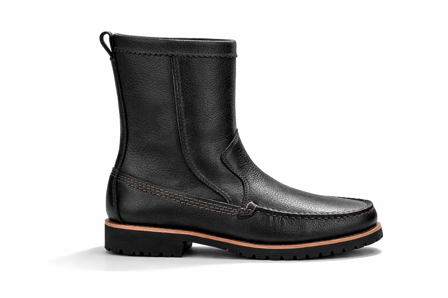 Men's Falmouth Pull On Boot - Grizzly Black
