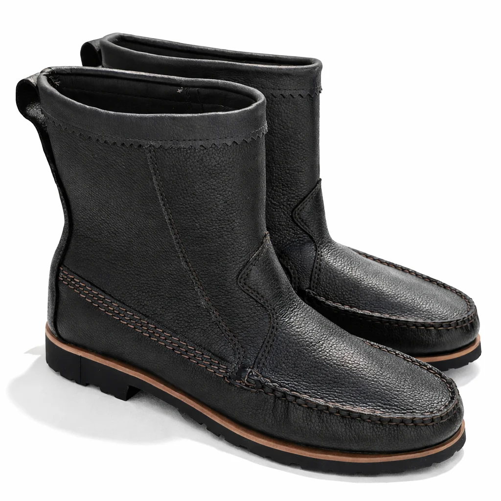 Men's Falmouth Pull On Boot - Grizzly Black - Image 2