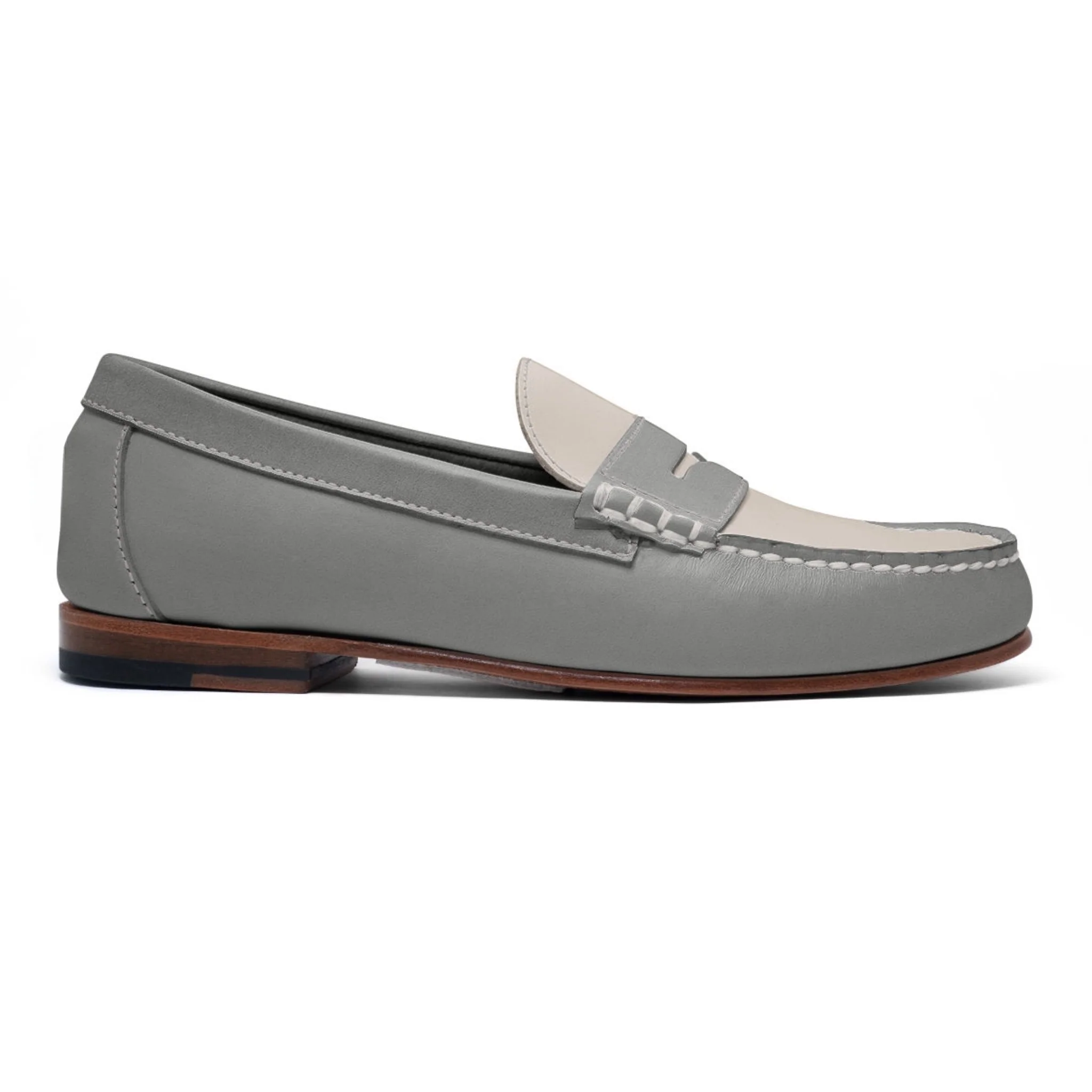 Men's Penny Loafer Classic LE: Grey/Ivory