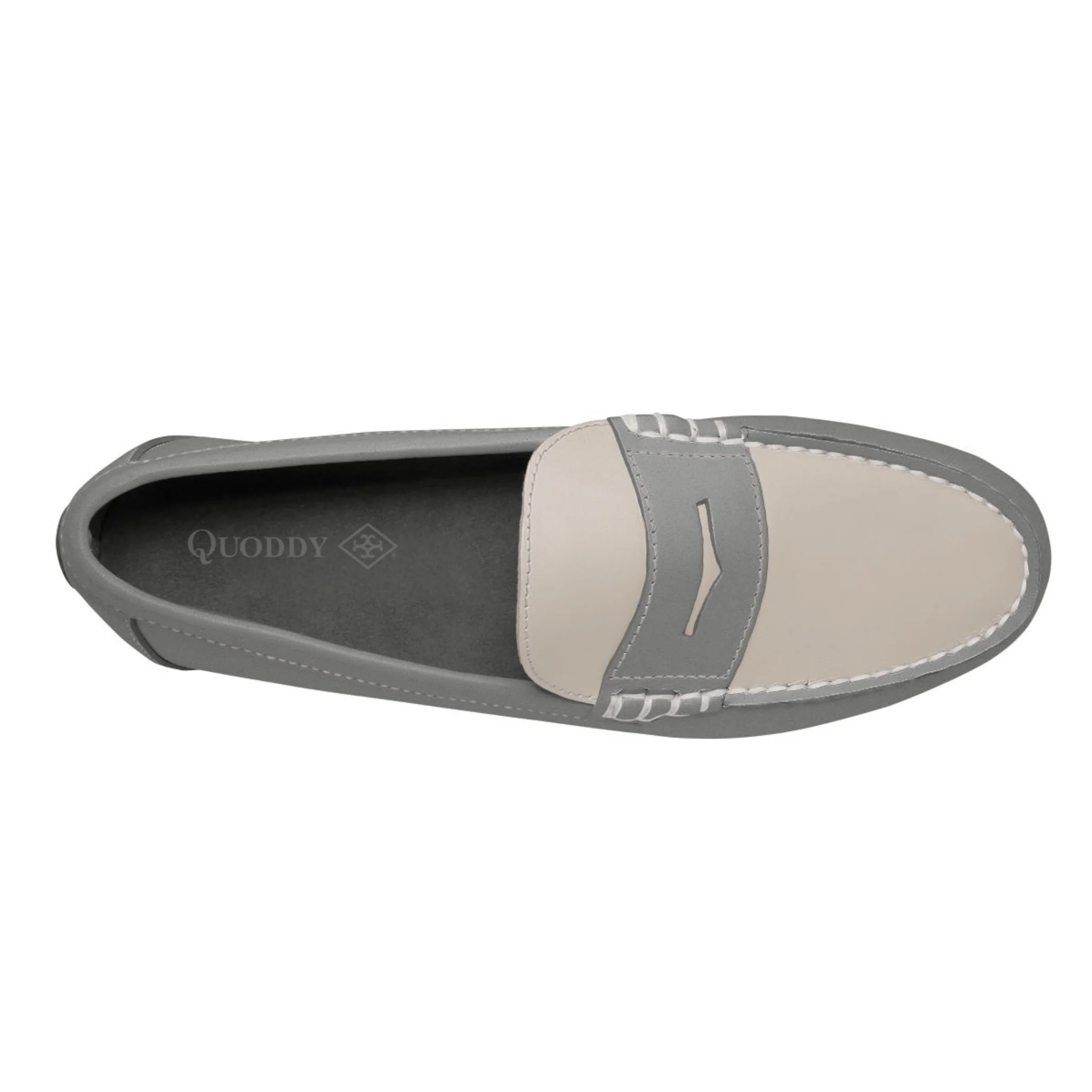 Men's Penny Loafer Classic LE: Grey/Ivory - Image 2