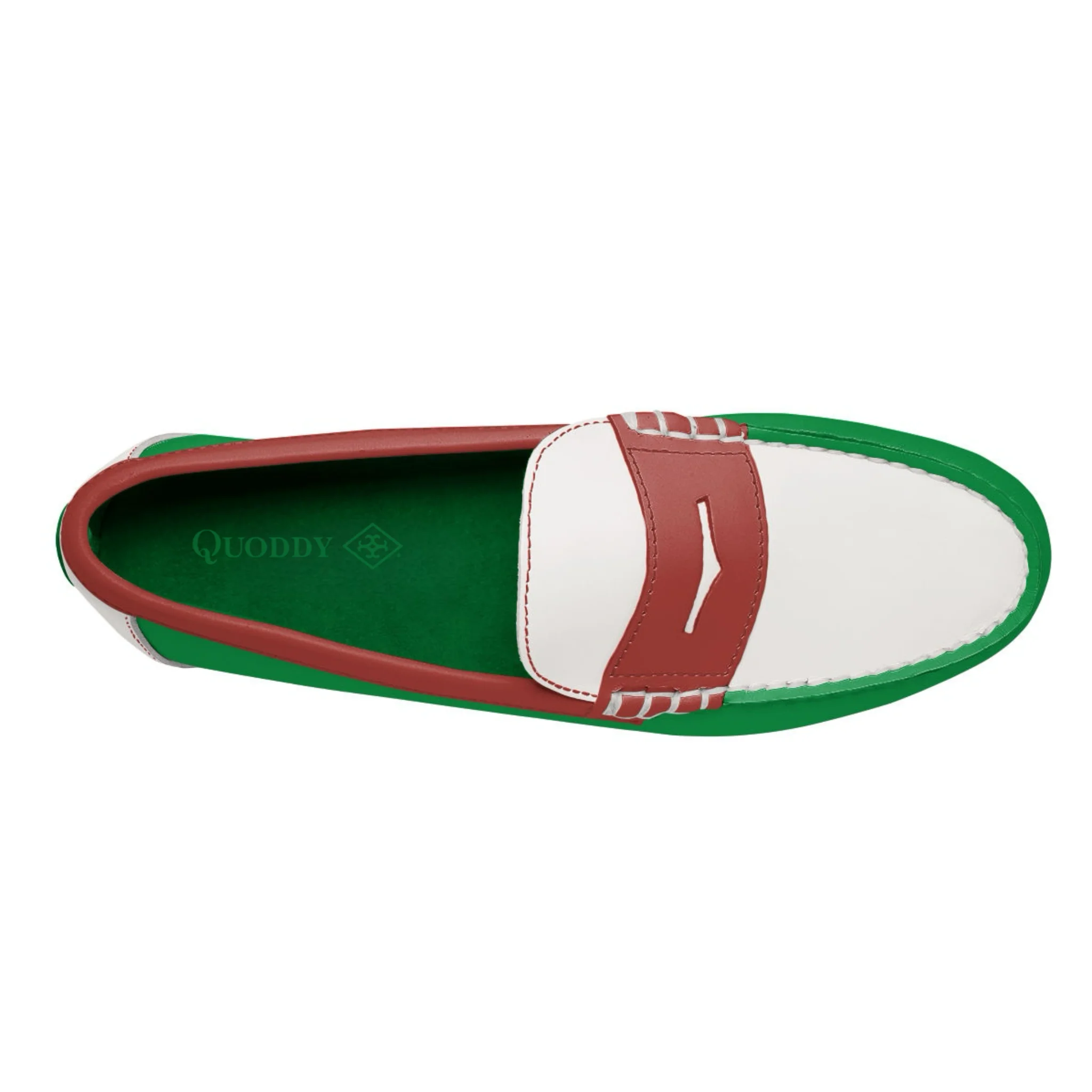 Men's Penny Loafer Classic LE: Neon Green/Zephyr/White - Image 2