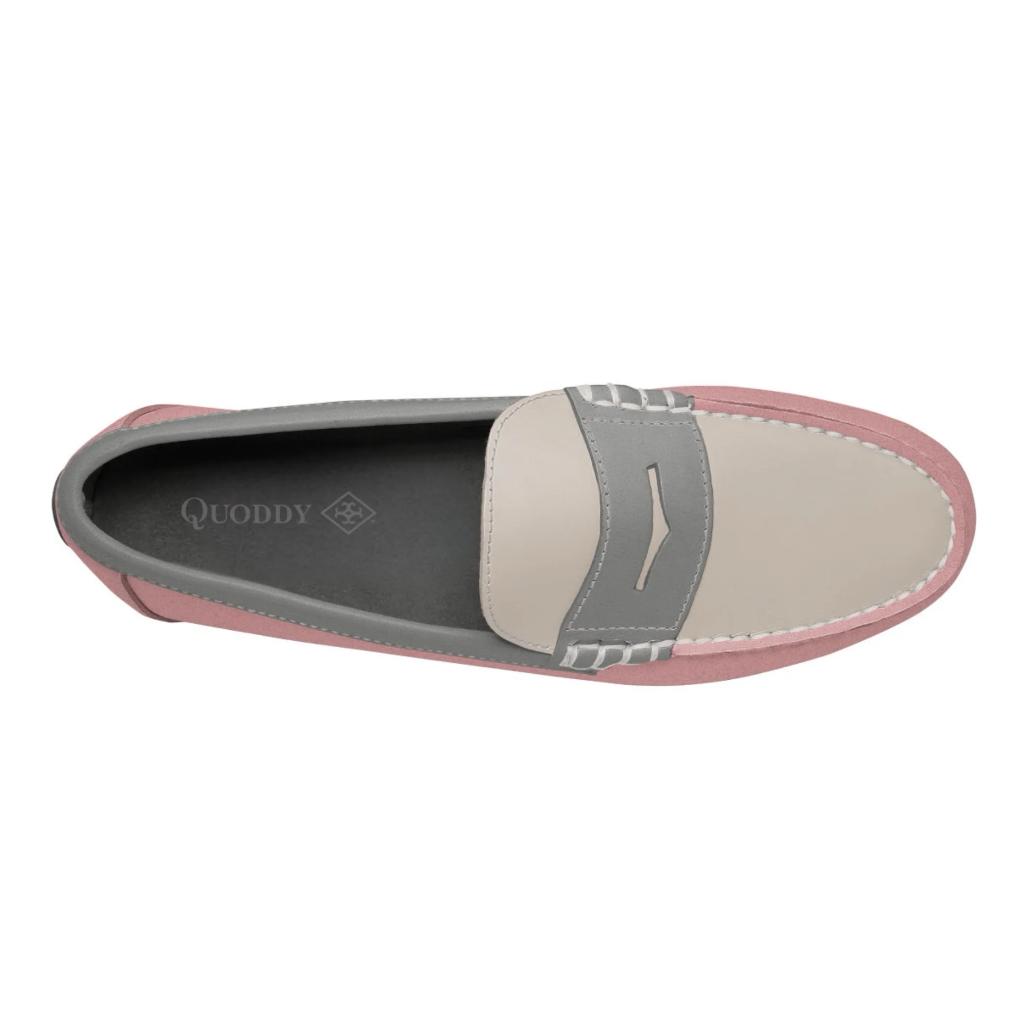 Men's Penny Loafer Classic LE: Pink/Grey/Ivory - Image 3