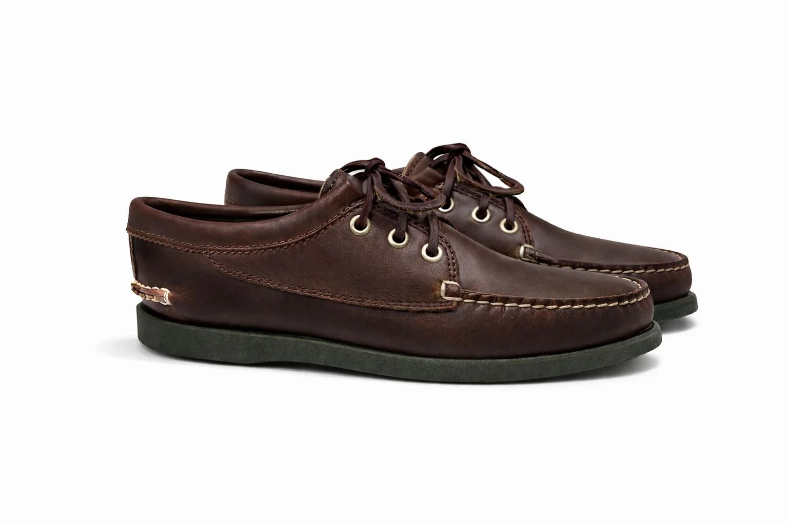 Women's Blucher Shoe: Brown - Image 3