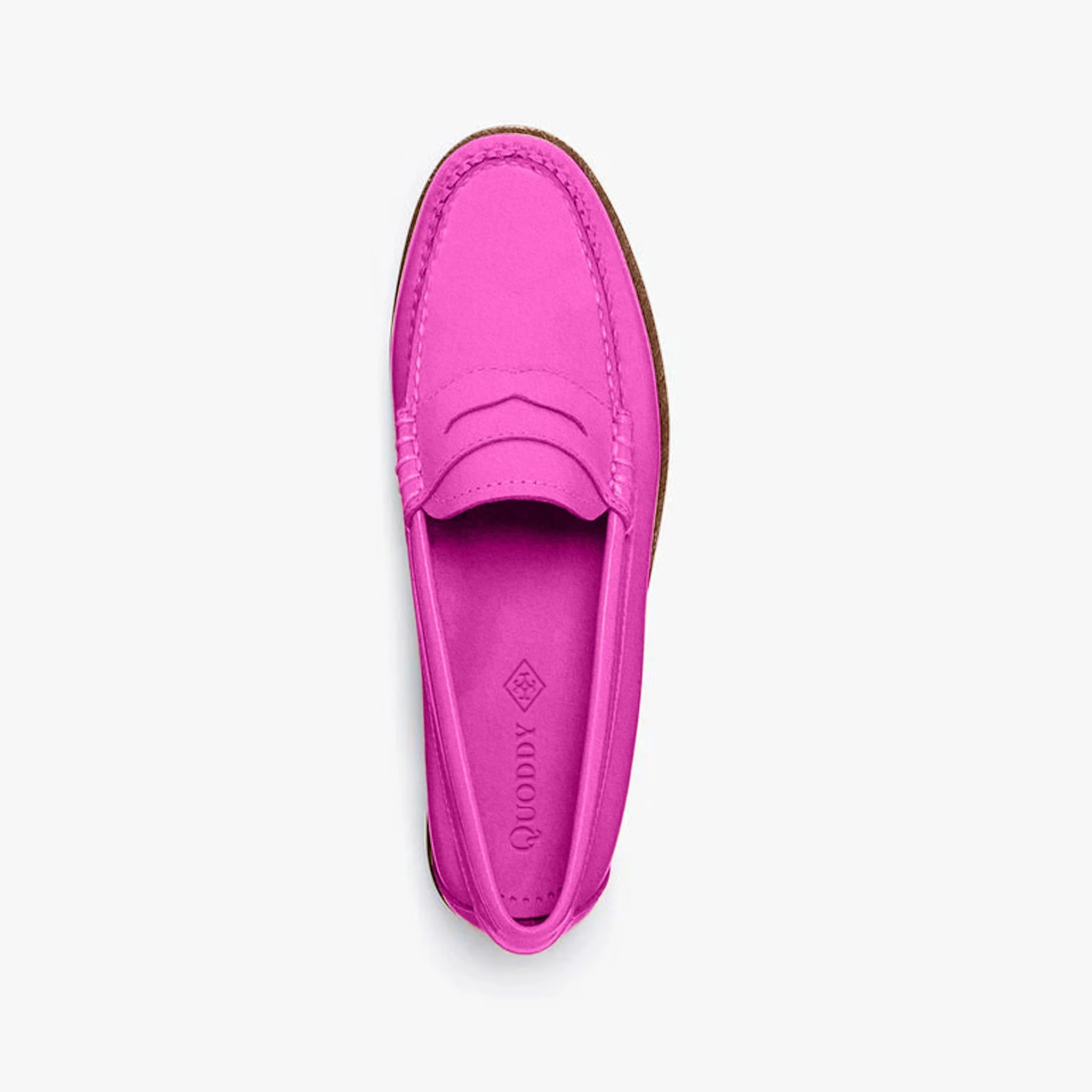 Women's Penny Nubuck LE: Fuchsia - Image 4