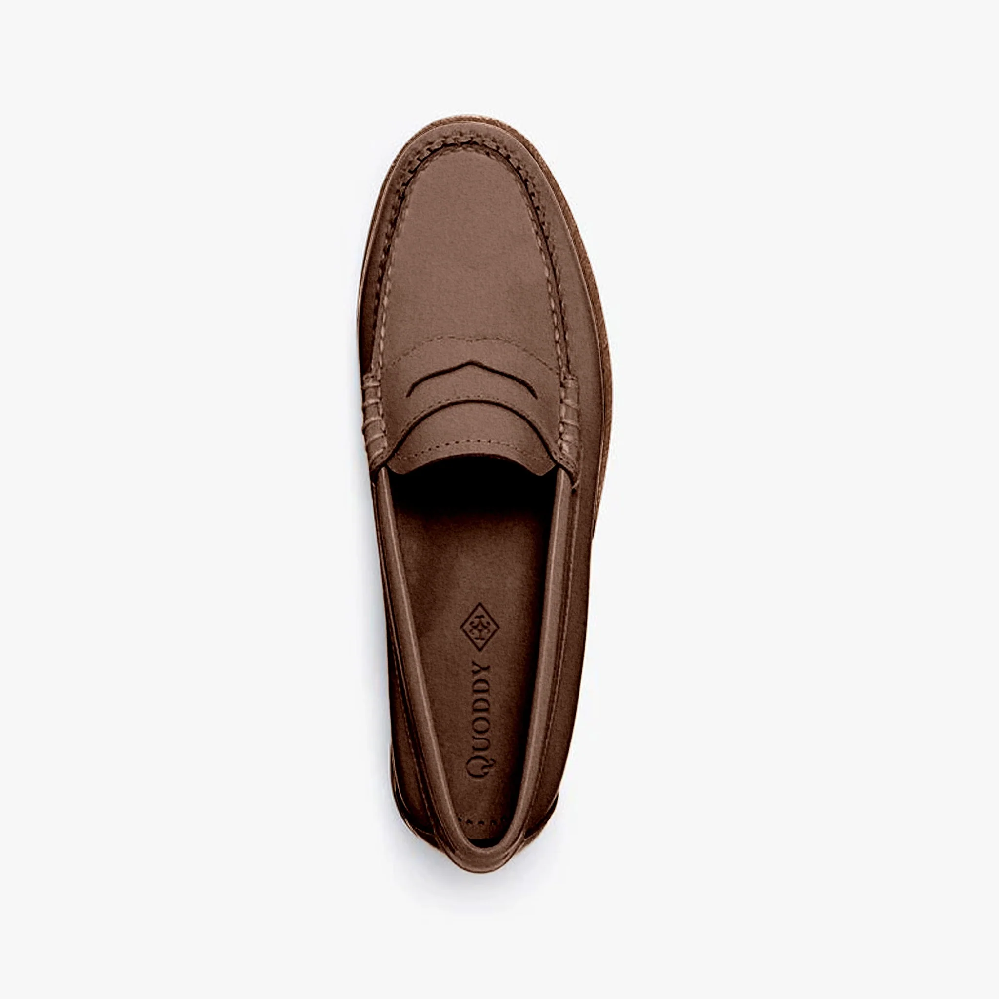 Women's Penny Nubuck LE: Brown - Image 4