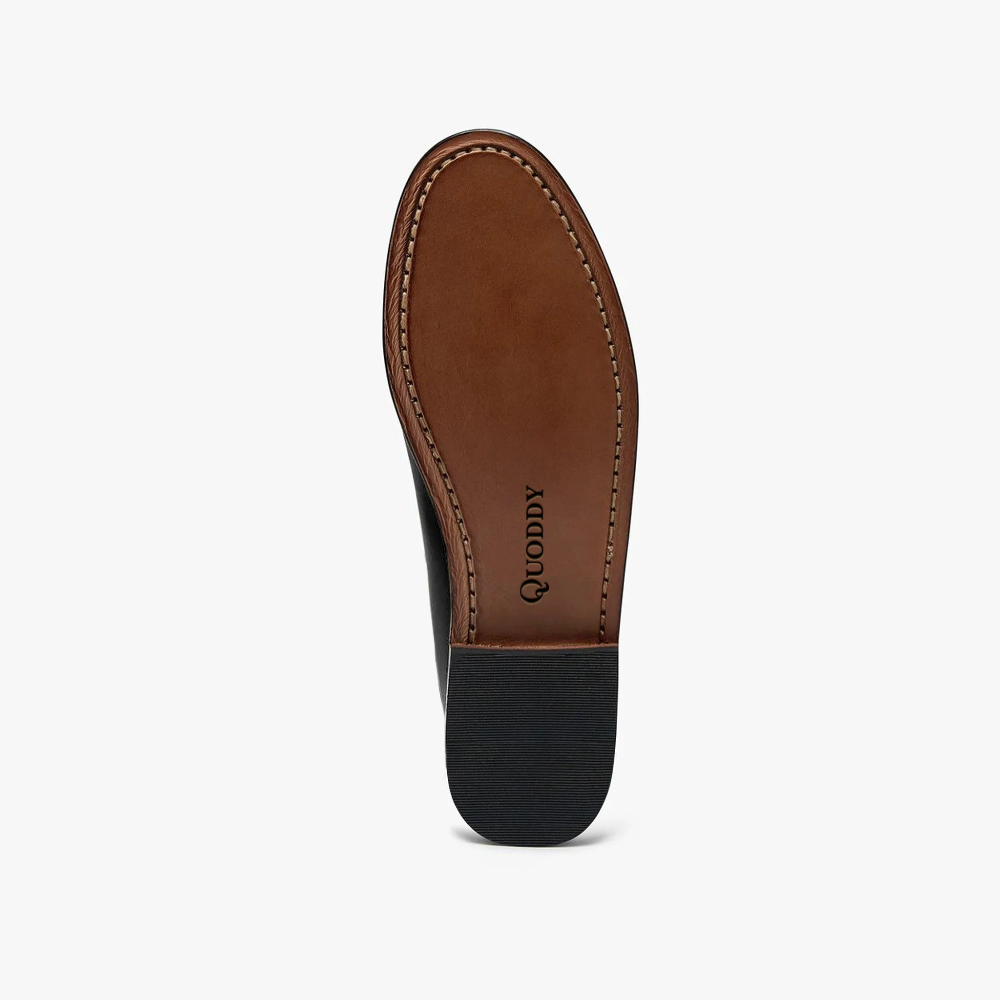Women's Penny Polished Leather LE: Black - Image 2