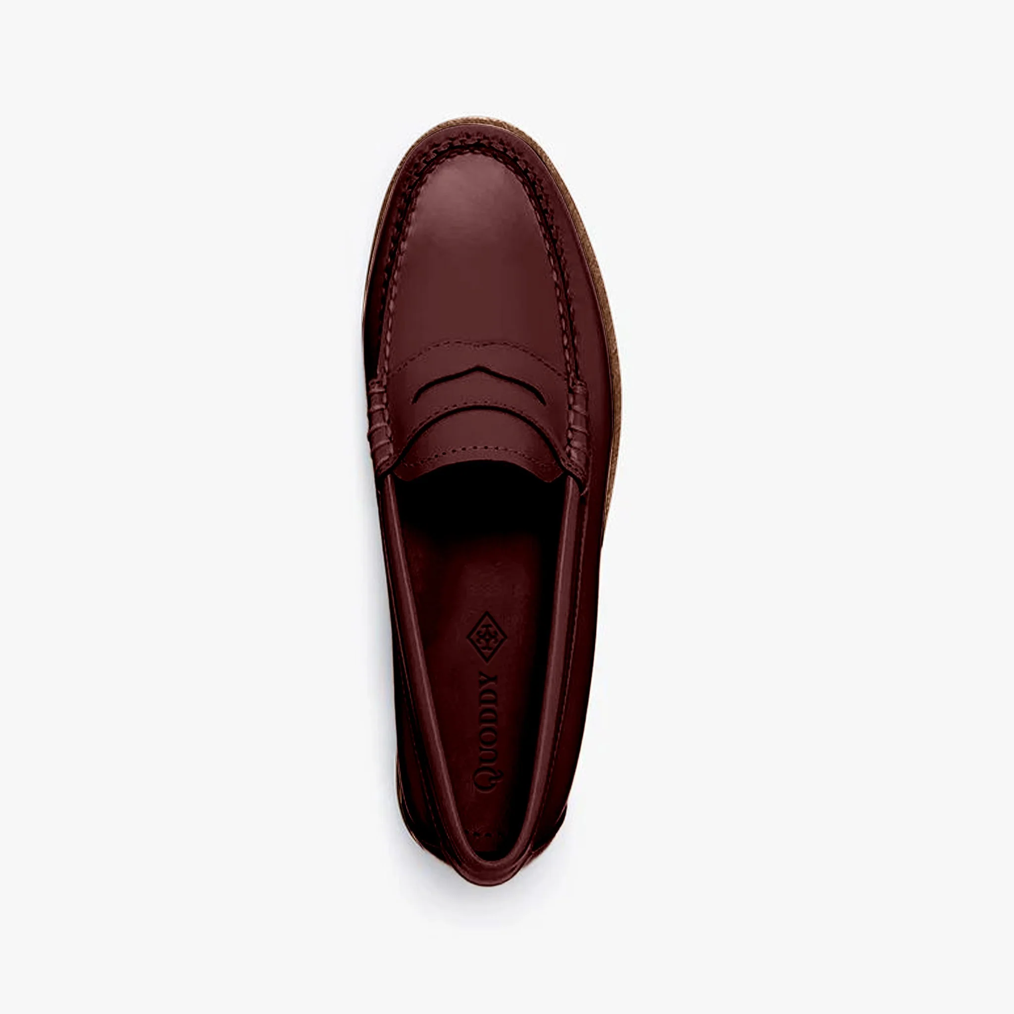 Women's Penny Polished Leather LE: Cabernet - Image 4
