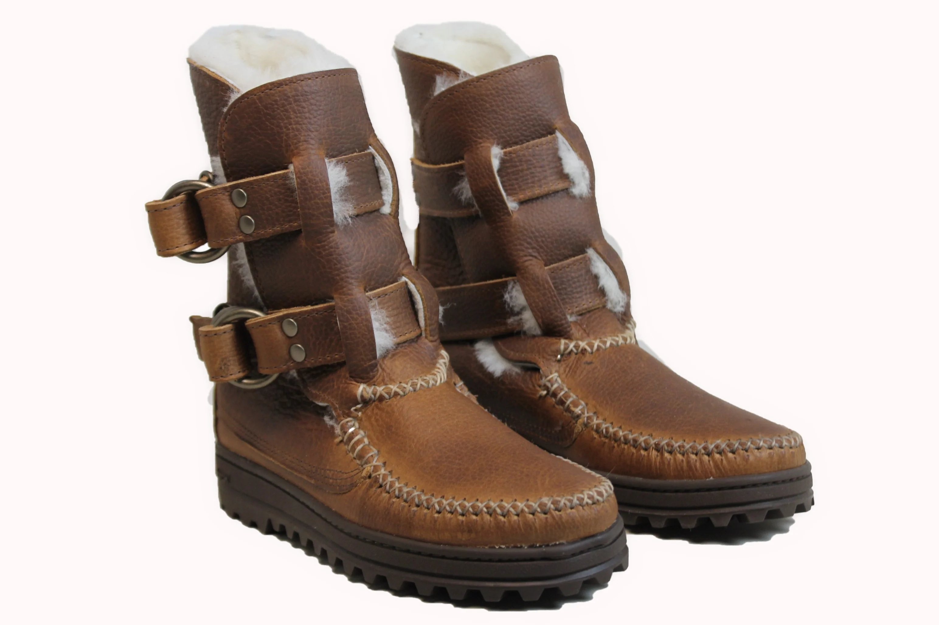 Women's Twinstrap Ring Boot - Grizzly Peanut - Image 2